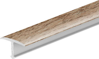 Smooth aluminum joint profile 14mm Cezar Light Oak Matte 2.50m