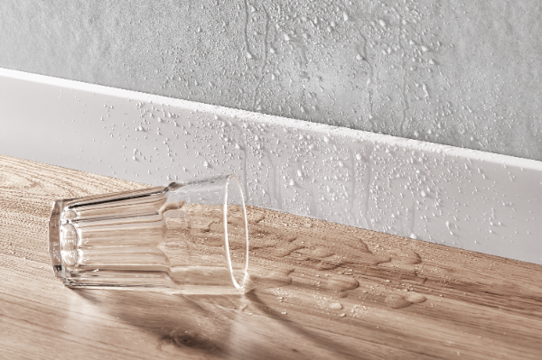 Плинтус LPC-51 80x14 мм, матовый белый, цвет Cezar, длина 2,44 м.