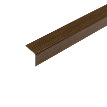 Kątownik PVC 20x20x1,1mm Cezar Dąb Ciemny Mat 2,75m