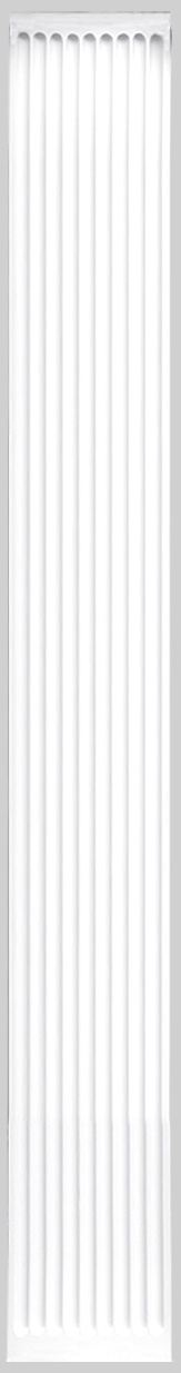 Kominek drzwi ściana KDS-06 Cezar Biały