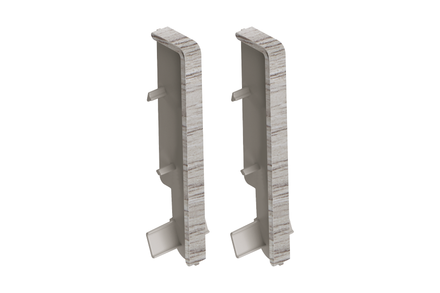 Łącznik do listwy przypodłogowej MASTERLINE 15x60mm 1kpl=2szt Cezar Atlantyk Mat