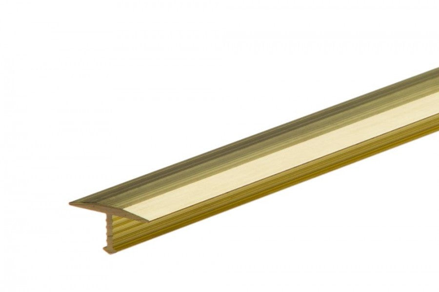 Profil fugowy mosiężny 18mm Cezar Naturalny surowy 2,50m