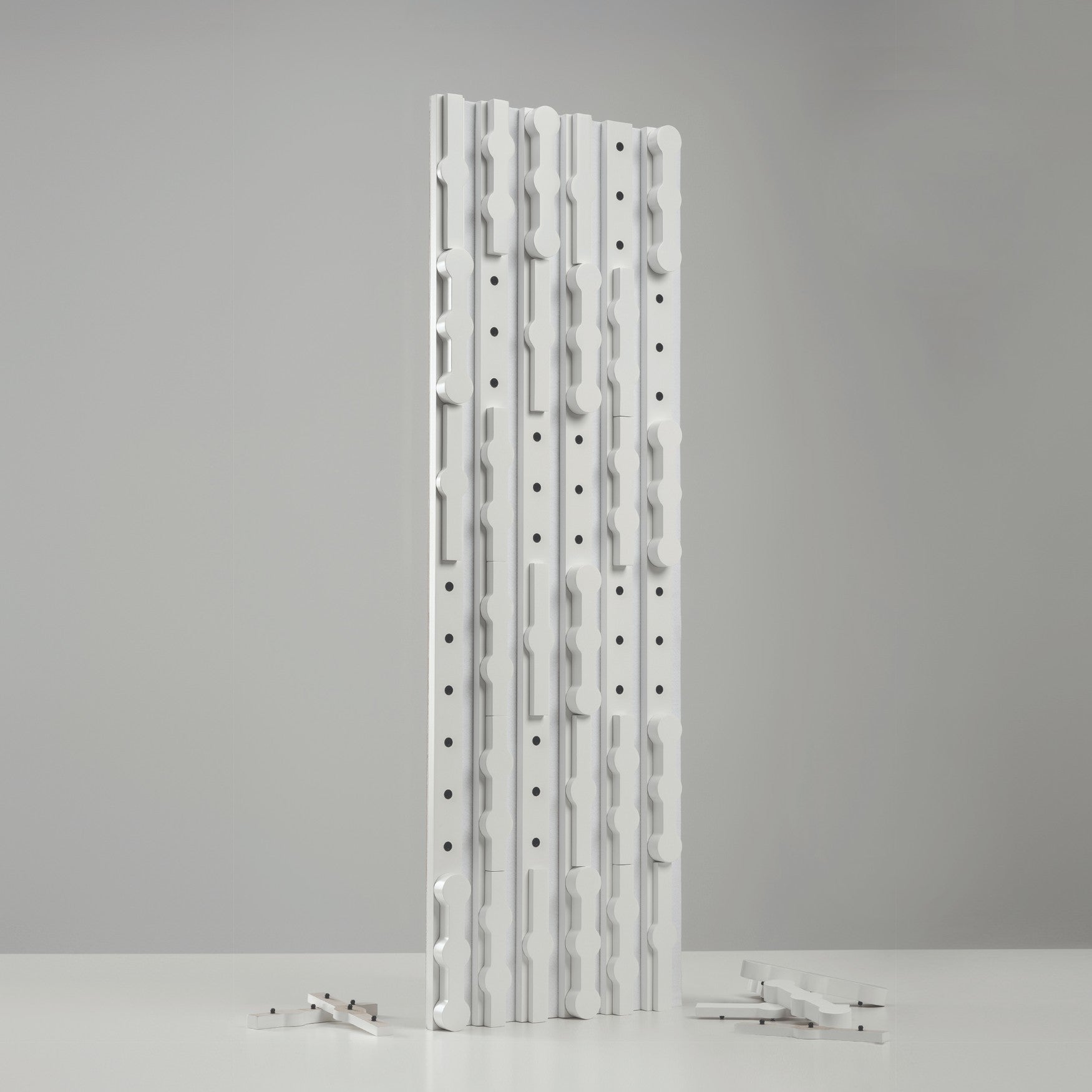 CLICKform zestaw klocków MILO 36 elementów MURSO Biały RAL9003 Mat 0,19m