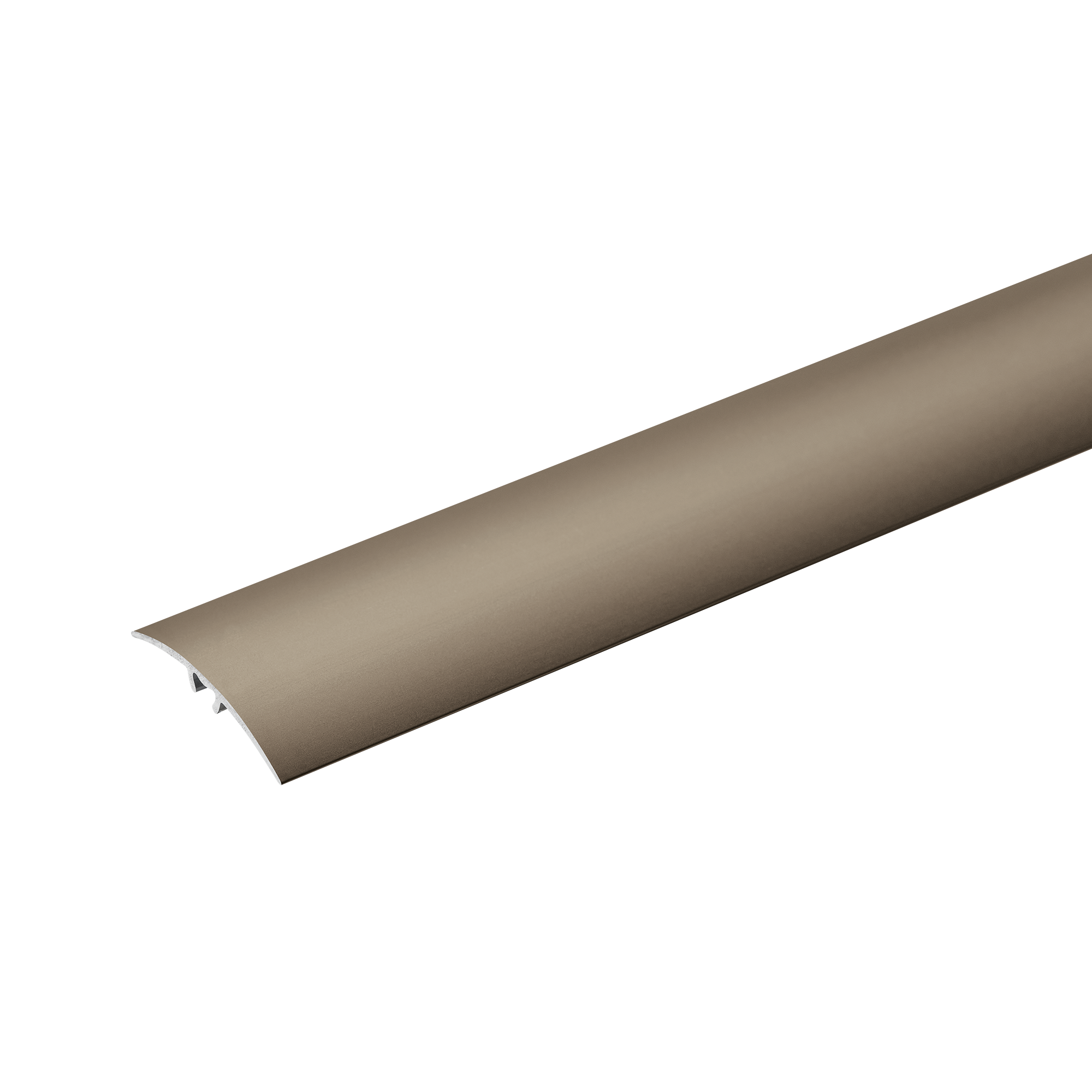 Profil progowy aluminiowy 37mm 5w1 Cezar Szampan Mat 1,86m