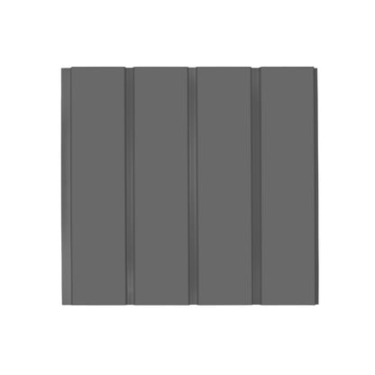 Boazeria PVC 10cm 1opak=10szt. Cezar Grafitowy RAL7024 Mat 2,60m