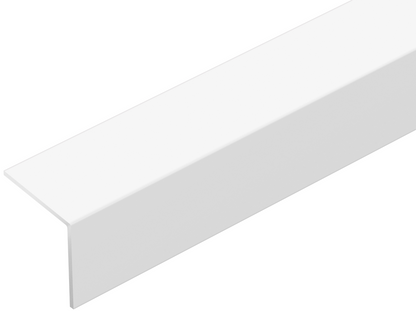 Kątownik aluminiowy 20x20x1mm Cezar Biały RAL9003 mat 1m