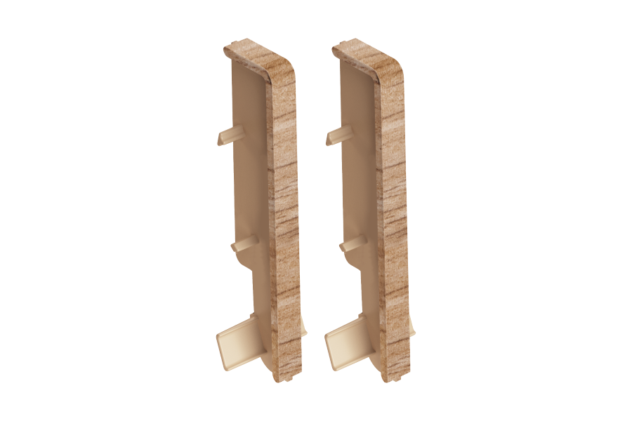 Connector for MASTERLINE skirting board 15x60mm 1 set = 2 pcs Cezar Marsylia Mat