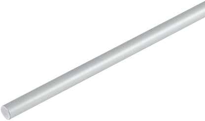 Sztanga okrągła aluminiowa 8mm Cezar Naturalny surowy 1m