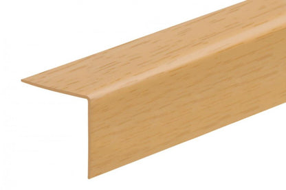 Kątownik PVC 40x40x1,1mm Cezar Dąb Jasny Mat 2,75m