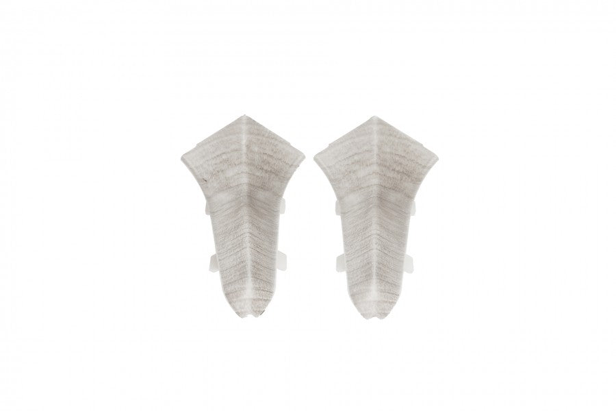 Narożnik wewnętrzny do listwy przypodłogowej Classic 22x59mm 1kpl=2szt Cezar Jesion Baltimore Mat