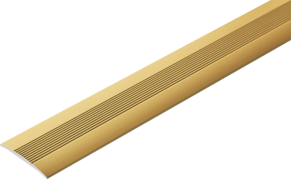Oval threshold profile with groove aluminum 38mm Cezar Gold Matt 0.90m