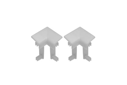 Внутренний угол для ребристой ковровой полосы Cezar Light Grey Matte