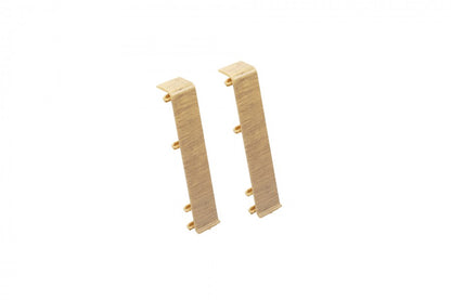 Łącznik do listwy przypodłogowej Hi Line 23,4x75mm 1kpl=2szt Cezar Dąb Pinia Jasna Mat