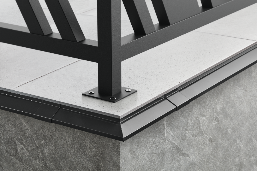 Zestaw zakończeniowy do OKAP100 [NZ+LL2] [1kpl=3szt] CEZAR Czarny RAL9005 połysk