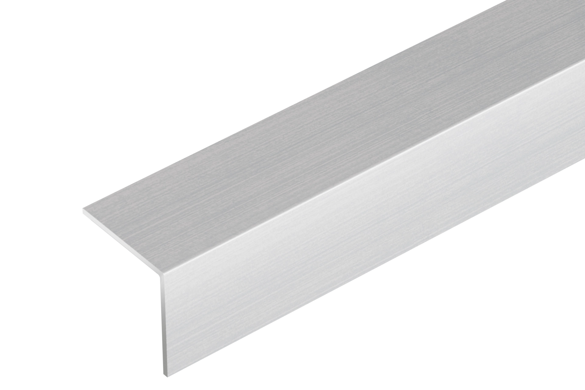 Kątownik aluminiowy 10x10x1mm CEZAR Naturalny 2,50m