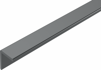 Garden finishing strip 35x35mm Cezar Basalt Grey RAL7012 2.20m