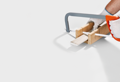 External corner for MASTERLINE skirting board 15x60mm 1 set = 2 pcs Cezar Stone Korsika EXFA061 Matt