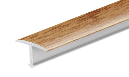 Profil fugowy gładki aluminiowy 14mm Cezar Dąb Szlachetny Mat 2,50m