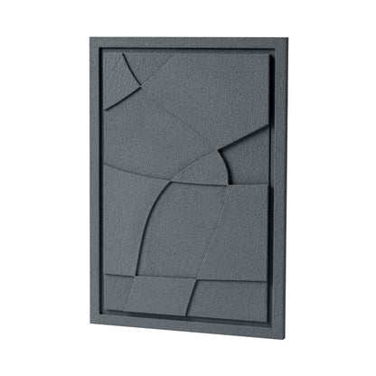 Wall Decor 500x700x18mm ABSTRACT 5 MURSO Smokey Grey