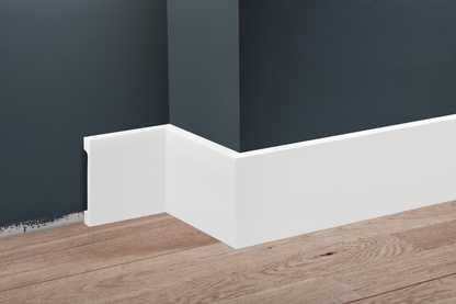 Listwa przypodłogowa LPC-29 99x16mm Cezar Biały Mat 2,44m