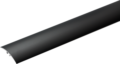 Aluminum threshold profile 37mm 5in1 Cezar Black Matte 1.86m