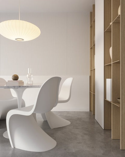 Стеновая панель LUMINO 300x13 мм, цвет Cezar, белый матовый, 2,70 м