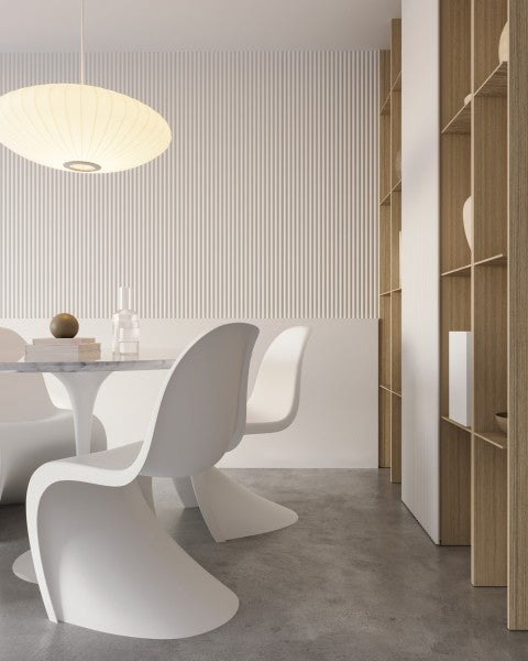 Стеновая панель LUMINO 300x13 мм, цвет Cezar, белый матовый, 2,70 м