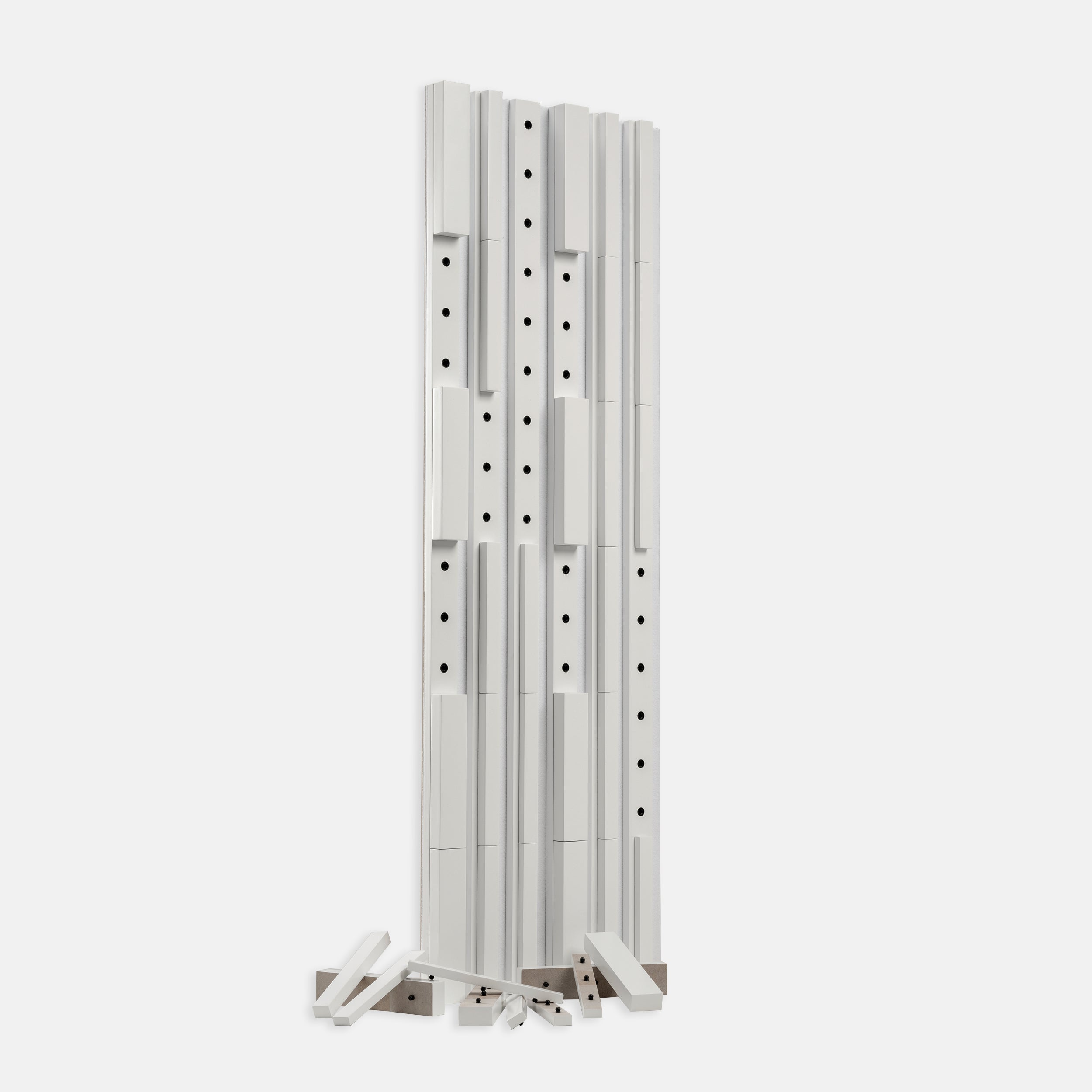 CLICKform zestaw klocków FREDO 36 elementów MURSO Biały RAL9003 Mat 0,19m