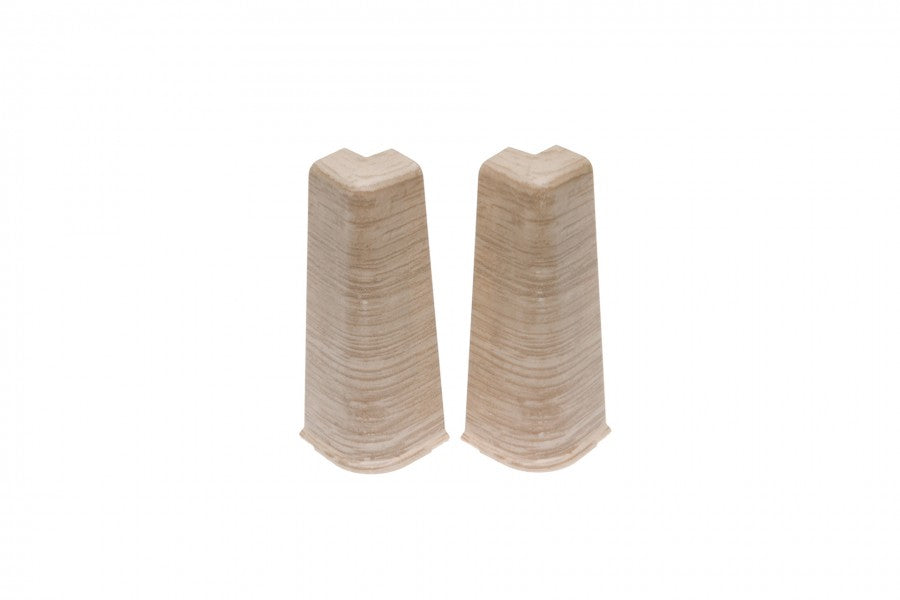 Narożnik zewnętrzny do listwy przypodłogowej Hi Line 23,4x75mm 1kpl=2szt Cezar Dąb Malajski Mat