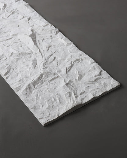 SANTERO-T2 wall panel 600x2900x50mm Cezar glued White 2.90m