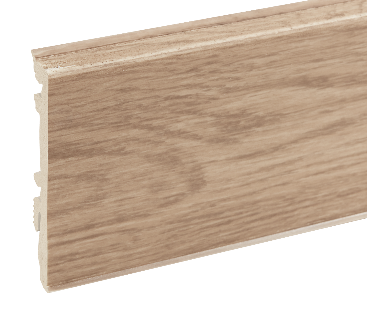 Listwa przypodłogowa PVC MASTERLINE 13x80mm Cezar Light Coffee Mat 2,20m