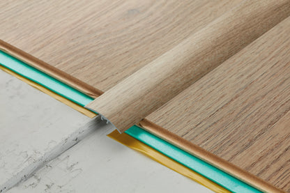 Profil progowy szeroki PVC 40mm Cezar Dąb Naturalny Mat 0,93m