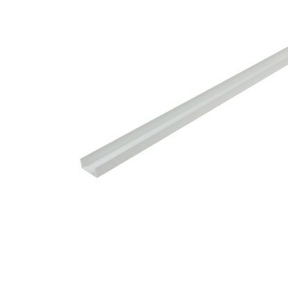 Form U PVC 21x10x1mm Cezar White RAL9003 Matt 1m