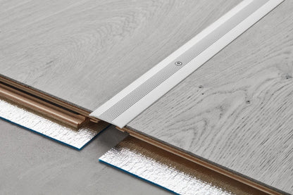 Oval threshold profile with groove aluminum 38mm Cezar Gold Matt 0.90m