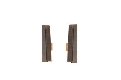 Торцевые заглушки для плинтуса Cezar60 20x60 мм, 1 комплект = 2 шт. (левая + правая) Cezar Porter Oak Dark Matte