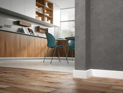 Listwa przypodłogowa PVC Status Line 100x15mm CEZAR Biały RAL9003 lakier mat 2,20m