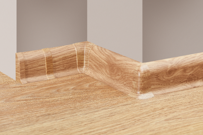 External corner for Slim skirting board 1 set = 2 pcs Cezar Oak Congo Matt
