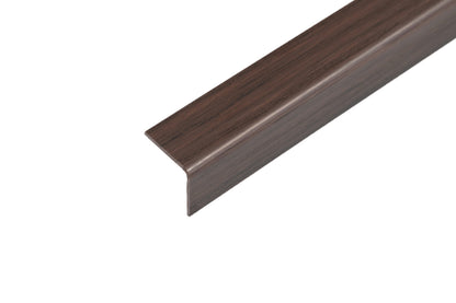 PVC angle 40x40x1.1mm Cezar Mahogany Matt 2.75m