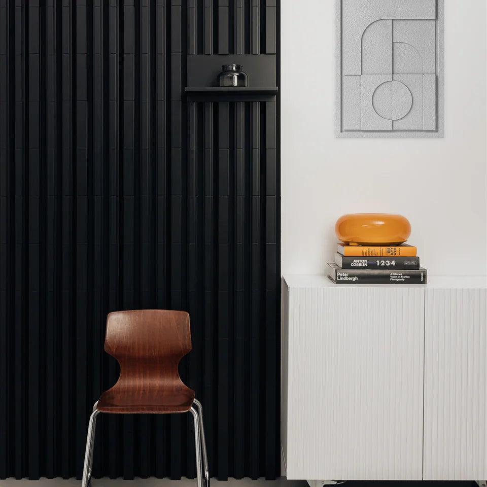 CLICKform zestaw klocków FREDO 36 elementów MURSO Czarny RAL9005 Mat 0,19m