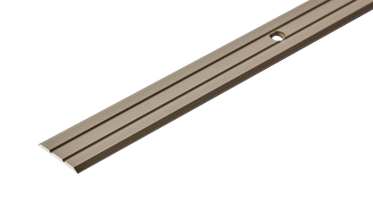 Profil progowy płaski aluminiowy 25mm Cezar Szampan Mat 0,90m