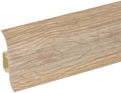 Плинтус премиум-класса из ПВХ, 22x59 мм, Cezar Oak Canyon Mat, 2,20 м