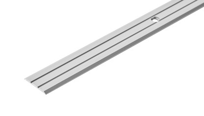Profil progowy płaski aluminiowy 25mm Cezar Srebrny Mat 0,90m
