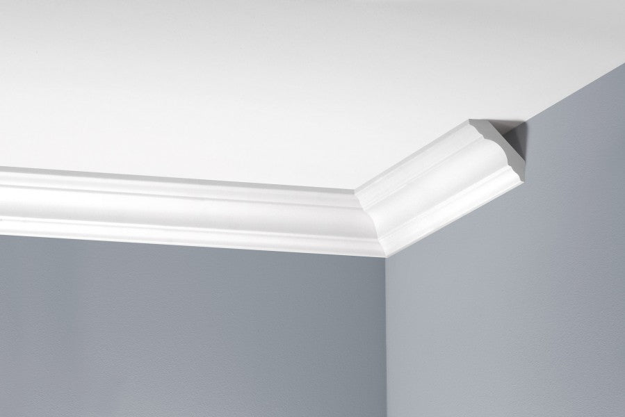 Listwa gzymsowa gładka LGG-07 Flex Cezar Biała 2,40m