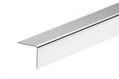 Kątownik PVC 20x20x1,1mm Cezar Srebrny Połysk 2,75m