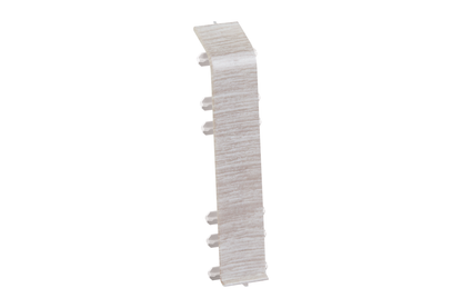 Softline skirting board connector 22.5x75mm Cezar 1 set = 2 pcs Cezar Santiago Ash matt