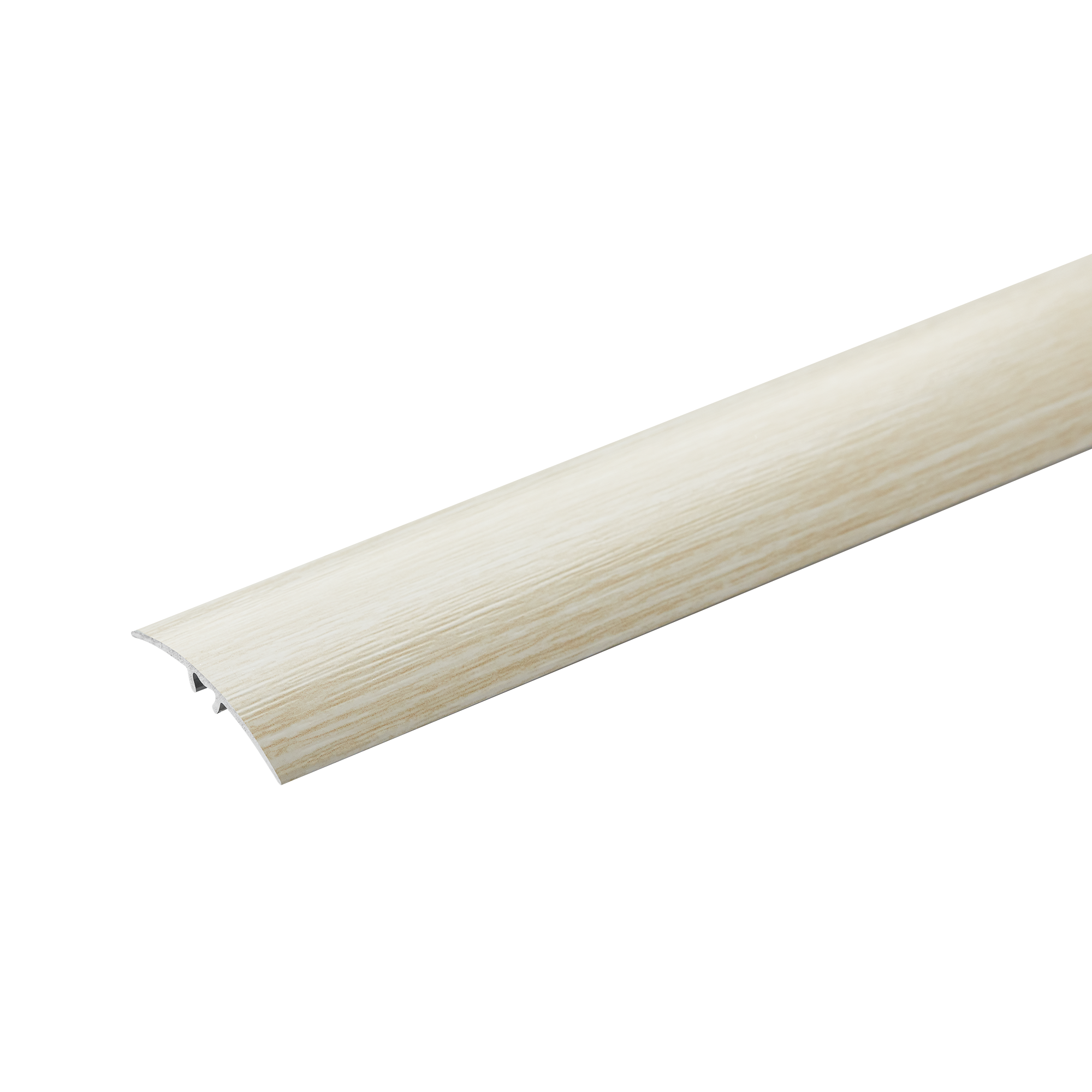 Profil progowy aluminiowy 37mm 5w1 Cezar Dąb Biały Mat 0,93m