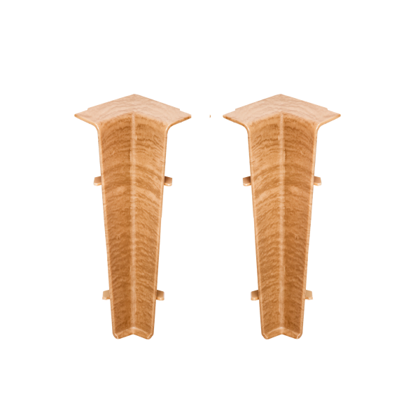 Narożnik wewnętrzny do listwy przypodłogowej Hi Line 23,4x75mm 1kpl=2szt Cezar Dąb Dublin Mat