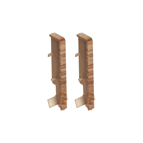 Connector for MASTERLINE skirting board 15x60mm 1 set = 2 pcs Cezar Royal Oak Matt