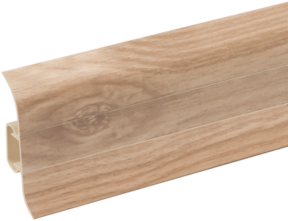 Premium Classic PVC skirting board 22x59mm Cezar Sonoma Oak Dark Matte 2.20m