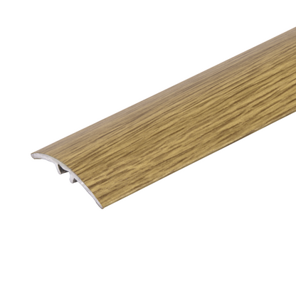 Profil progowy aluminiowy wąski 30mm 5w1 CEZAR Dąb Słoneczny mat 1,86m